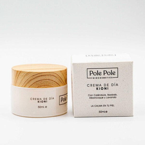 Pole Pole Biocosmetics cosmética facial Crema de día ecológica Kioni Pieles sensibles