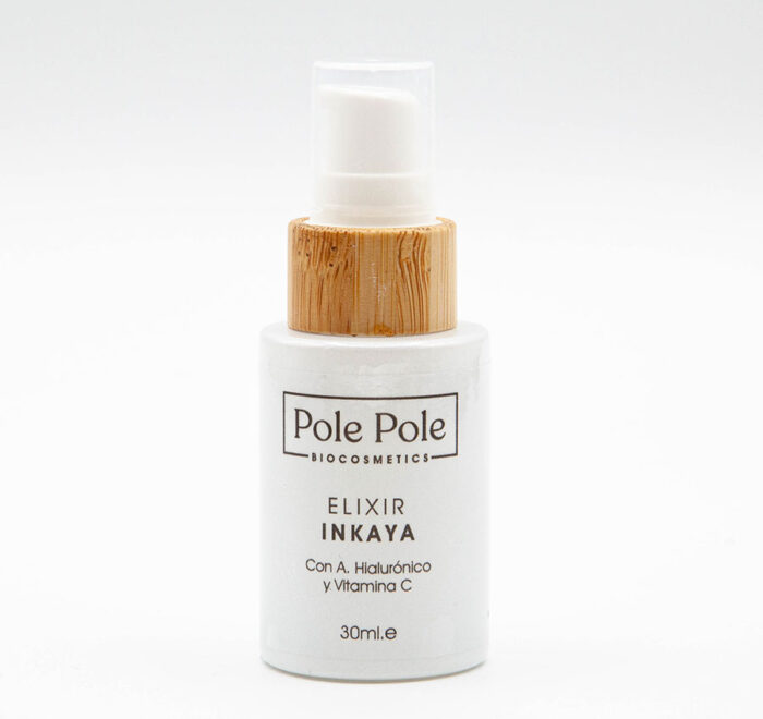 11Pole Pole Biocosmetics cosmética facial Elixir Inkaya sérum con vitamina C y ácido hialurónico